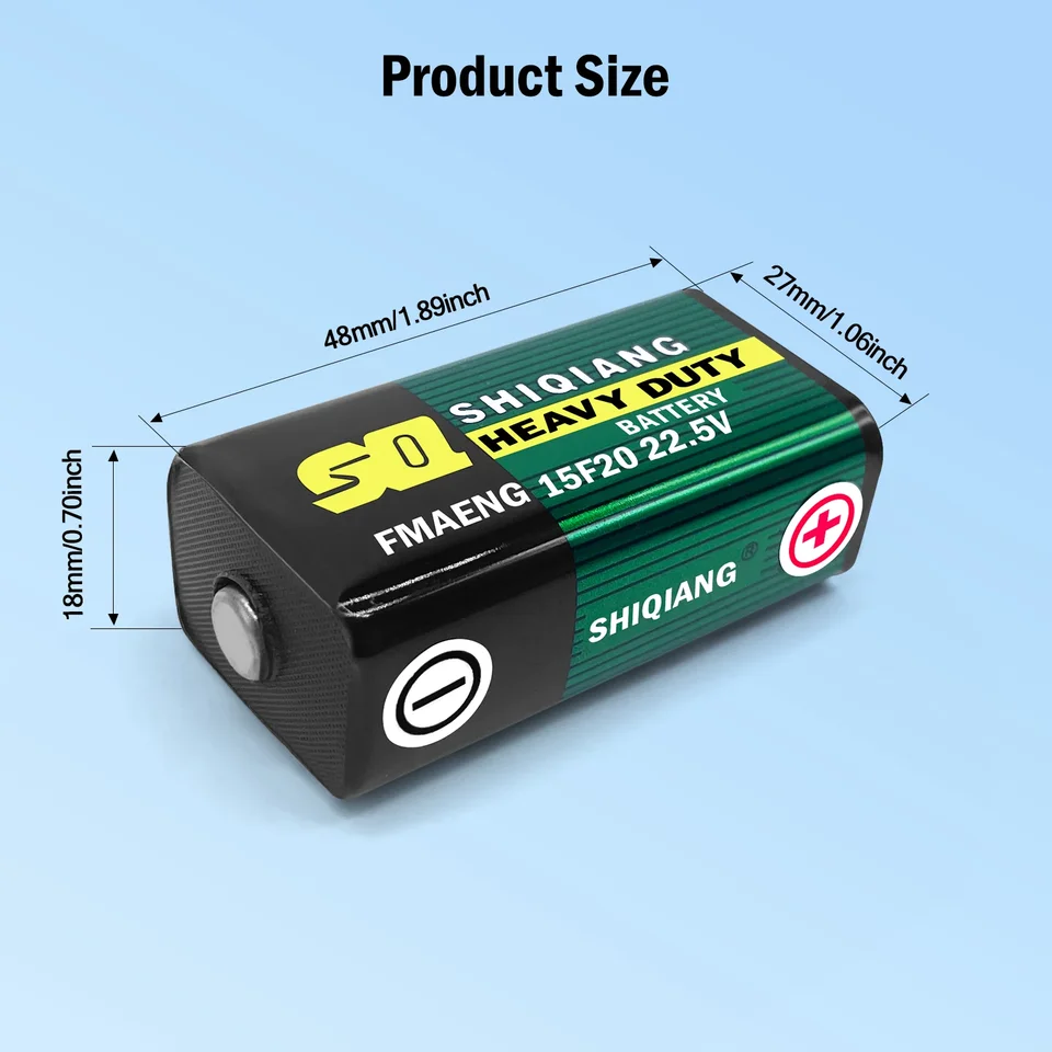 2x 22.5V 15F20 Primary Battery for A412 B122 MN122 BLR122 MN122