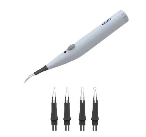 

Electric Gutta-Percha Cutter with 4 Tips for Dental Root Canal Treatment Oral Therapy Equipment & Accessory
