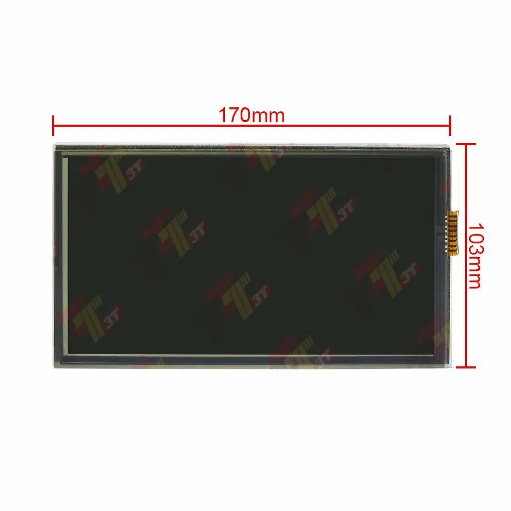 Display with Touch Screen LQ070T5GA01/GC01 for Toyota Highlander JBL E7015 Navi