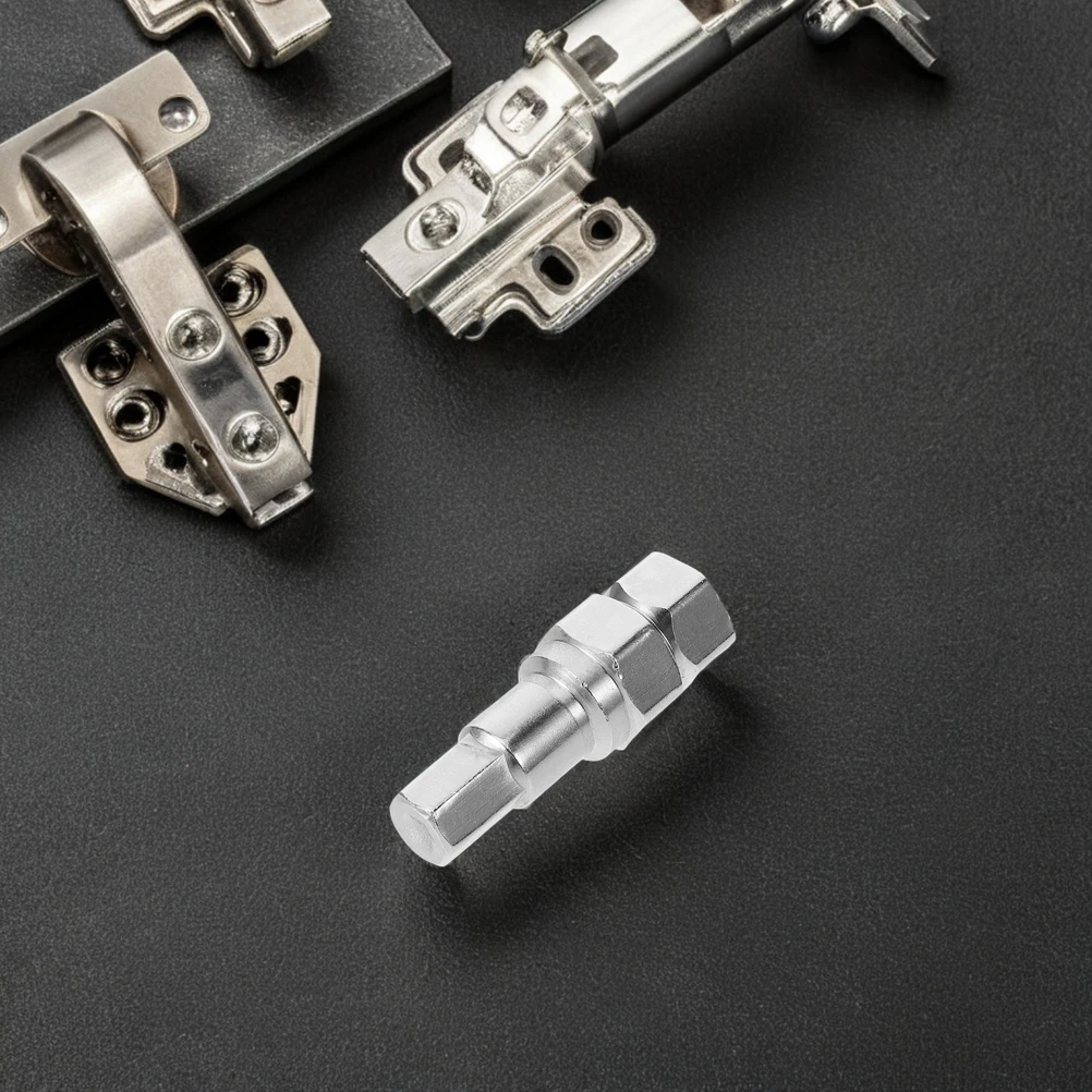 

2pcs Hexagon Nut Sleeve Socket Tool Silver Anti-theft Lug Durable Smooth Precision Car Wrench Mechanical Assembly