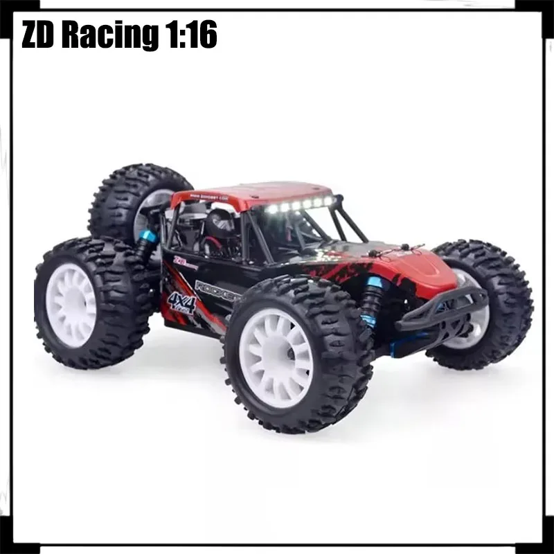 Zd Racing Электромобиль с дистанционным управлением Rocket 1/16 Внедорожник для пустыни Dtk-16 без щеток 4-колесный привод