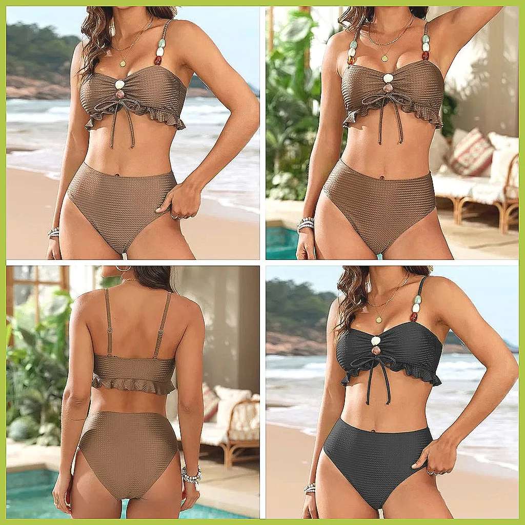 

Sexy Push Up Bikini Set Brazilian Beach Swimwear for Women, 2026 Bathing Suits(74 characters)