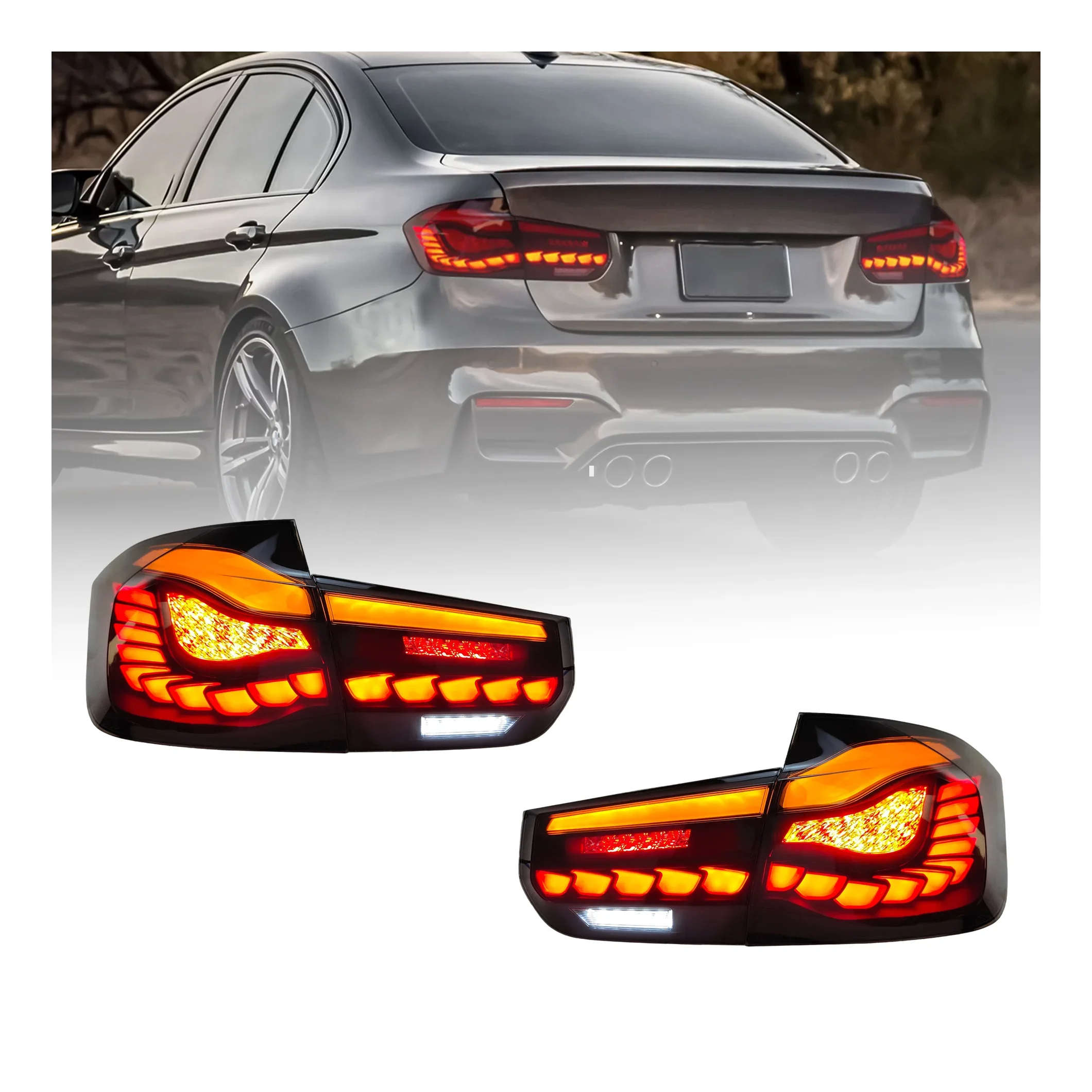 for manufacturer wholesales full led sequential golf tail lamp cars accessories For BMW 320 328 Series F30 F35 Taillight