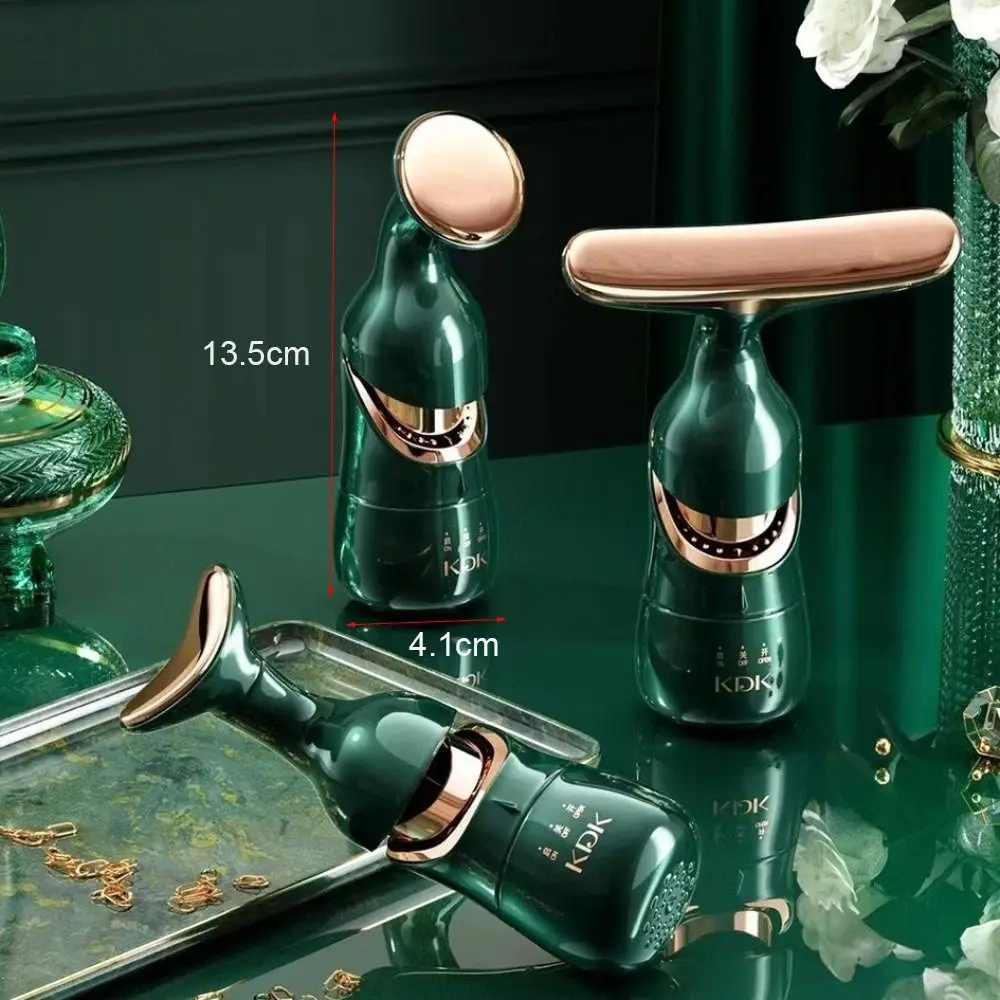 Plastic gezichtsliftapparaat 3-in-1 nekverzorging Schoonheidsinstrument Oogmassage Huidverjonging Nek Gezichtsmassager Gezichtsmassage