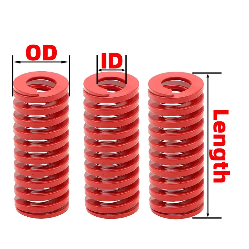 クリーミリー 1 個ダイスプリングスパイラルスタンピング圧縮金型スプリングリアトランクテールゲートストラットサポートリフトバーツール車用