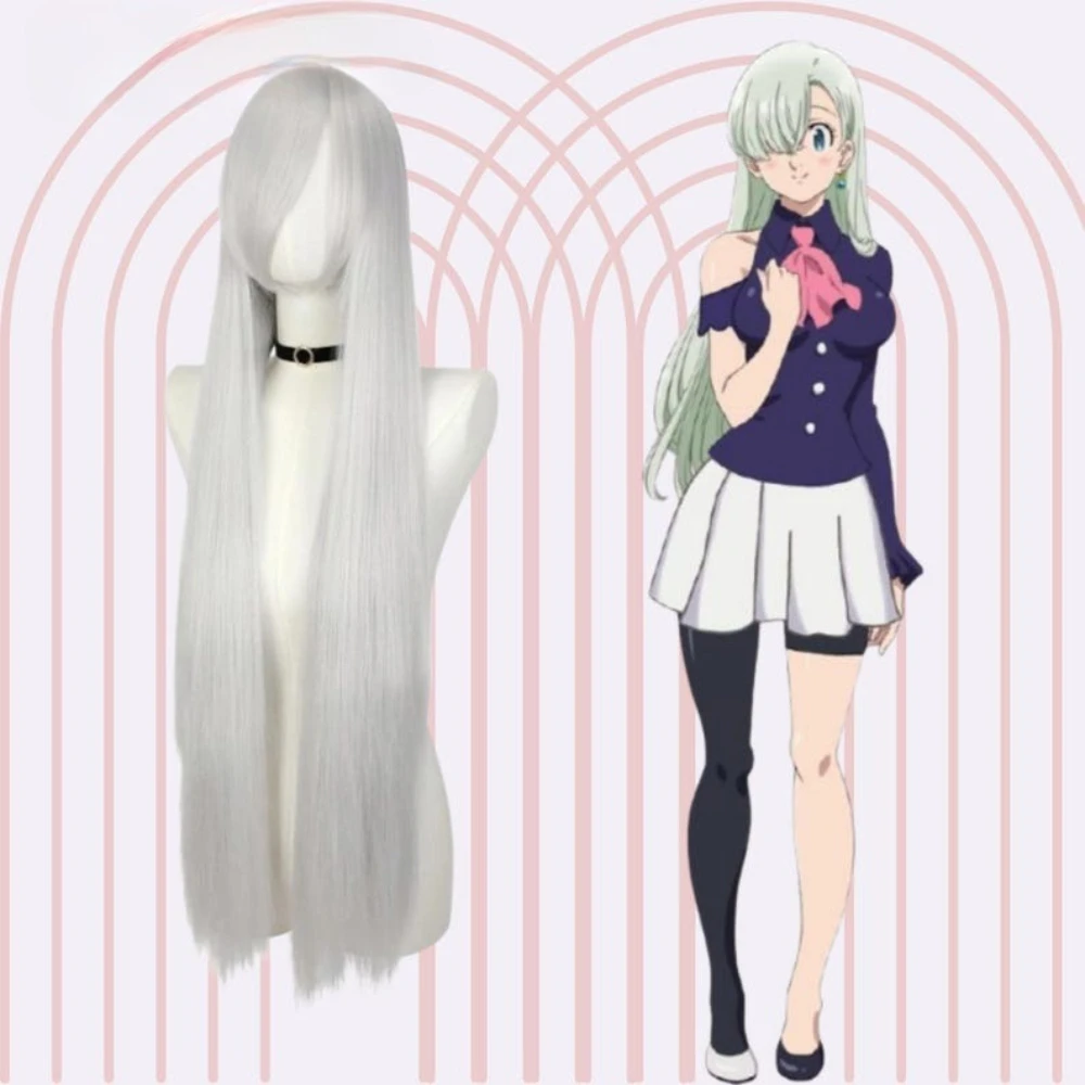 

Парик персонажа Элизабет Лионов — серый парик из синтетического волокна (включает челку)