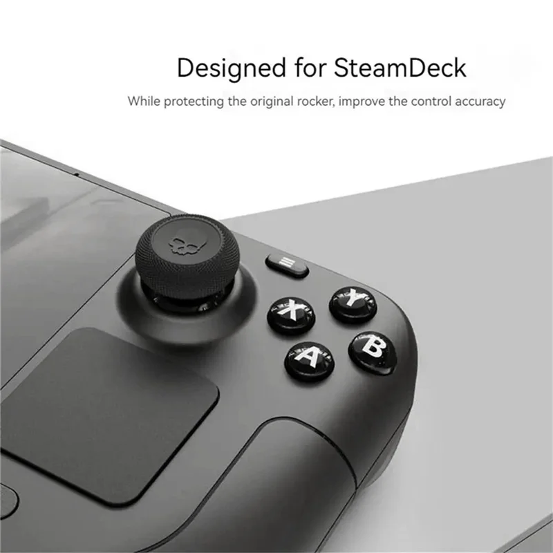 A19E-6PCS polegar vara aperto tampa capa para rog aliado/steam deck joystick boné fps/tps silicone antiderrapante polegar caso
