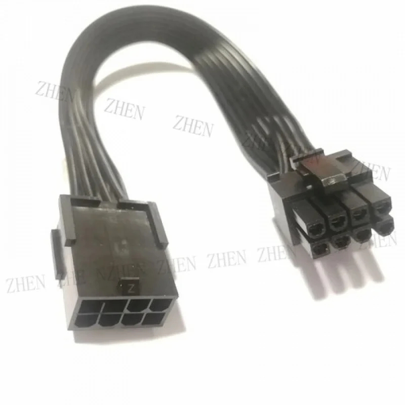 Y Y PCI-E GPU 8Pin Female to 6+2 Pin Male Power Supply Extension Cable 20/30/50/60cm