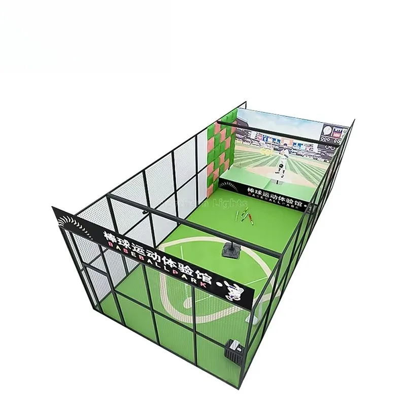 Augmented Reality Interactive Sports Ar Indoor Simulator Baseball Pitching Amusement Game Machine Baseball Simulator