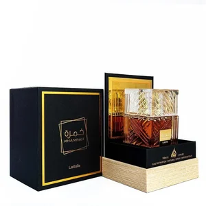 100ml Khamrah Asli untuk Wewangian Pria Wewangian Tahan Lama Parfum Arab Berkualitas Tinggi Sexy T Darey Aroma Kayu Cologne Pria 10 parfum arab penjualan terbaik - №