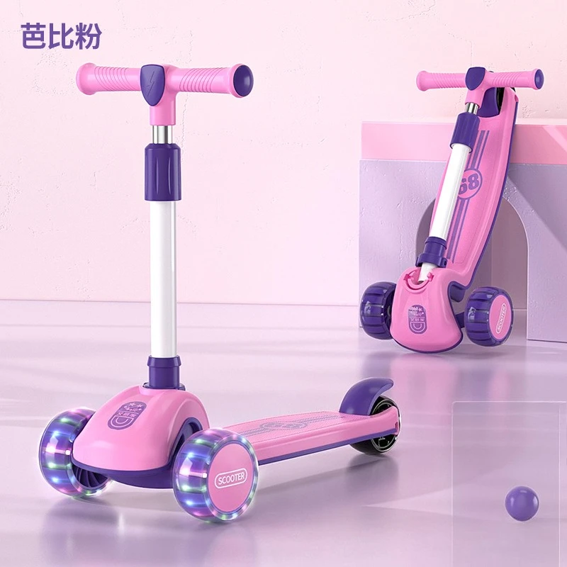 Scooter crianças 1 a 3 a 6 a 12 anos de idade menino menina criança bebê scooter de pedal
