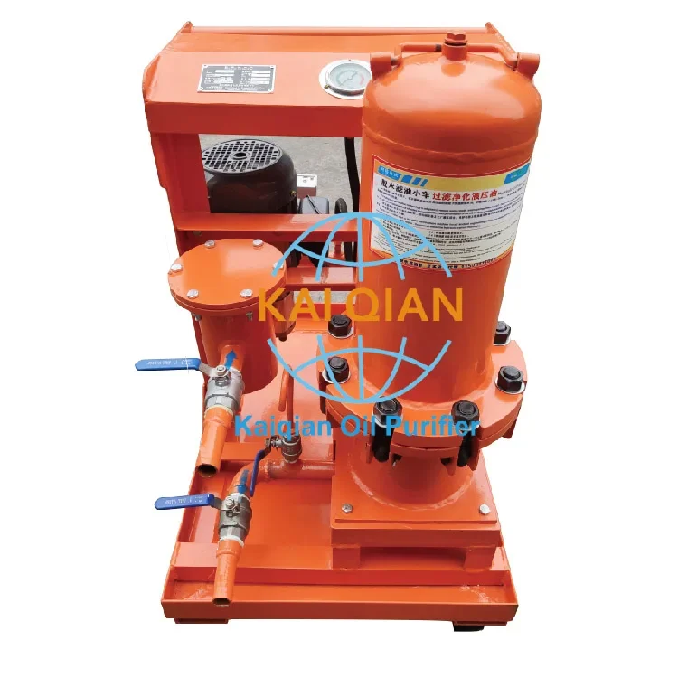 Mobile High Precision Hydraulic Oil Water Separator for Impurities Removing