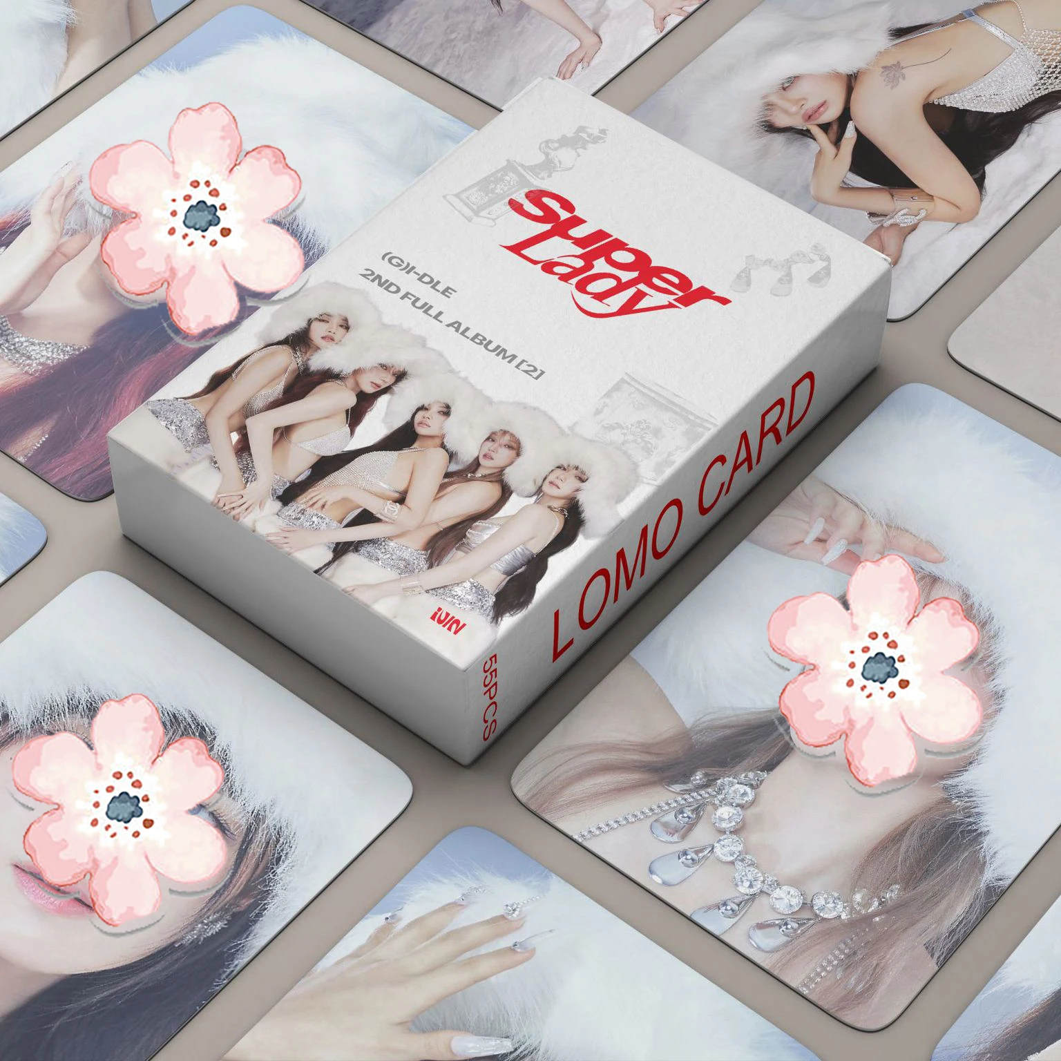 South Korean Girl Group GIDLE Popular Small Card Collection Card 55 Collection All Links