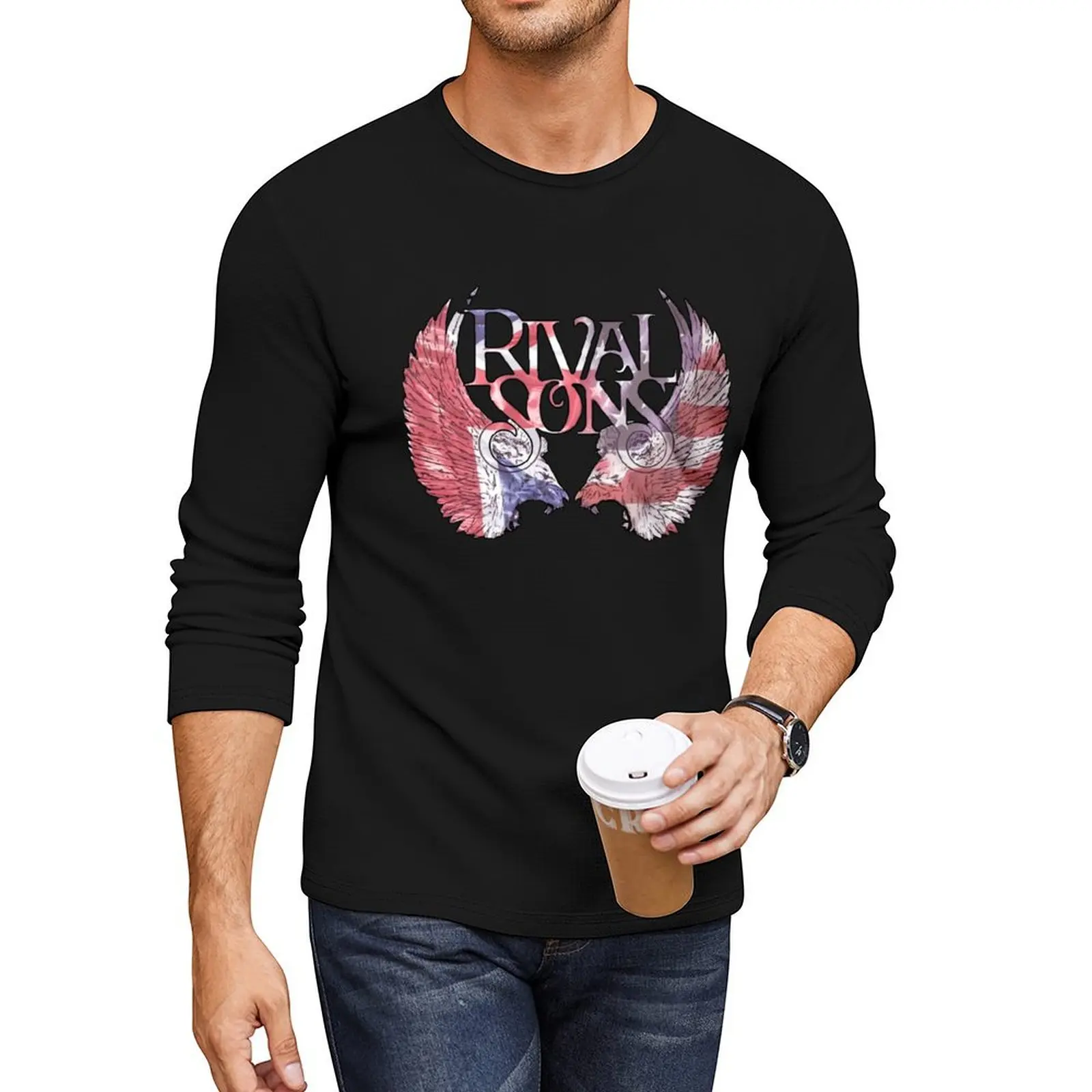 Rival Sons Long T-Shirt hippie clothes oversized t shirt custom t shirt t shirts for men