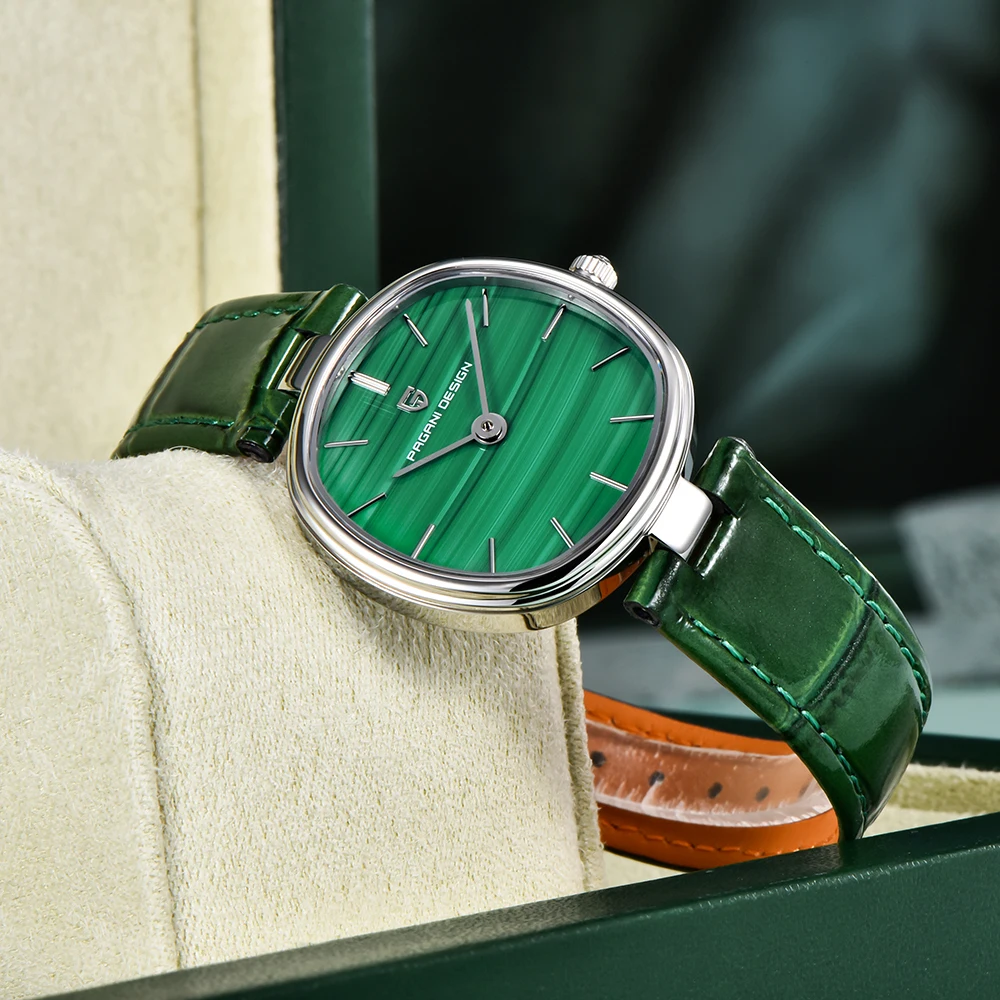 PAGANI DESIGN Top Brand Gift Luxury Women's Watch Simple Retro Leather Quartz Women's Watch Sapphire Lens Waterproof Women Watch