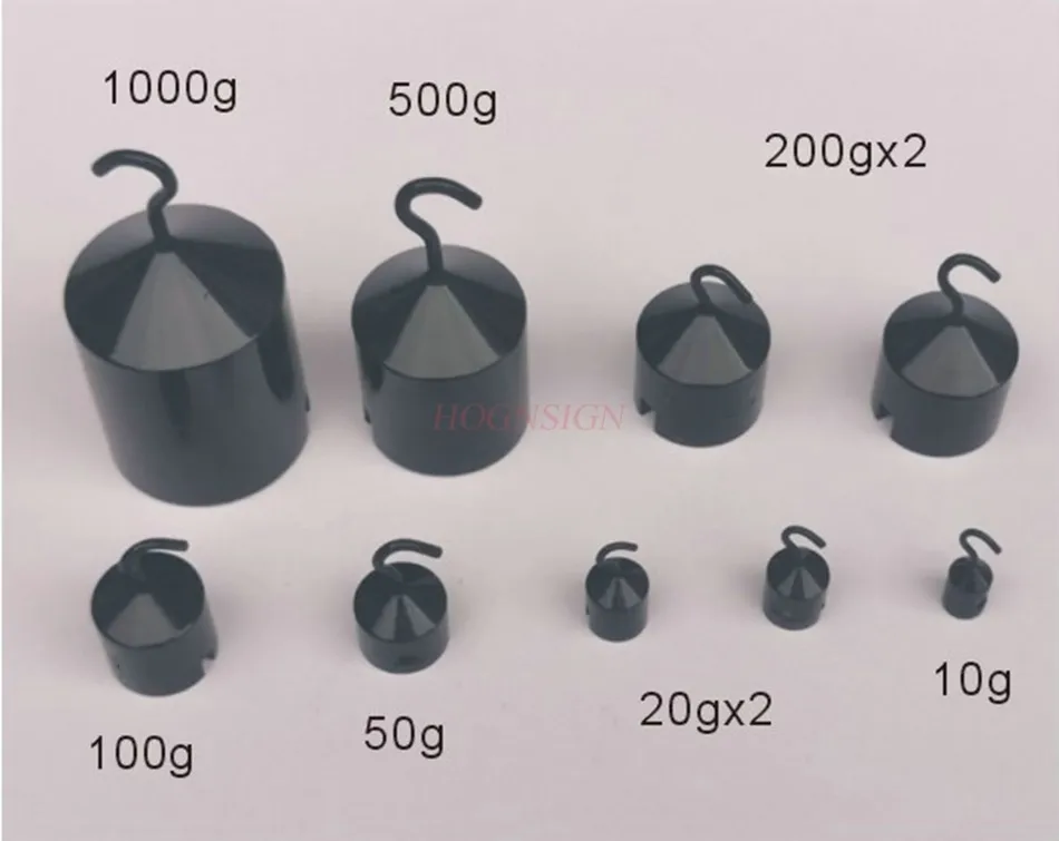 1-ensemble-de-balances-de-precision-instruments-pedagogiques-pour-la-physique-et-la-mecanique-groupe-de-poids-a-crochet-metallique-equipement-experimental
