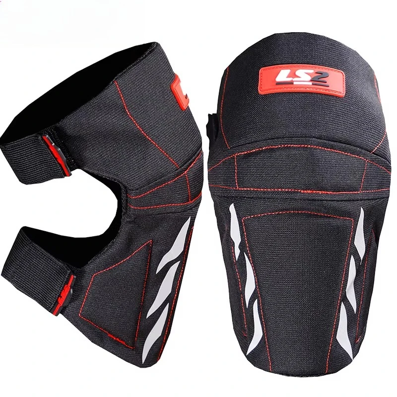 

LS2 All-Season Motorcycle Knee Protector Ventilated Adjustable Leg Armor for ATV/Cycling/Outdoor Sports Durable Impact Protect