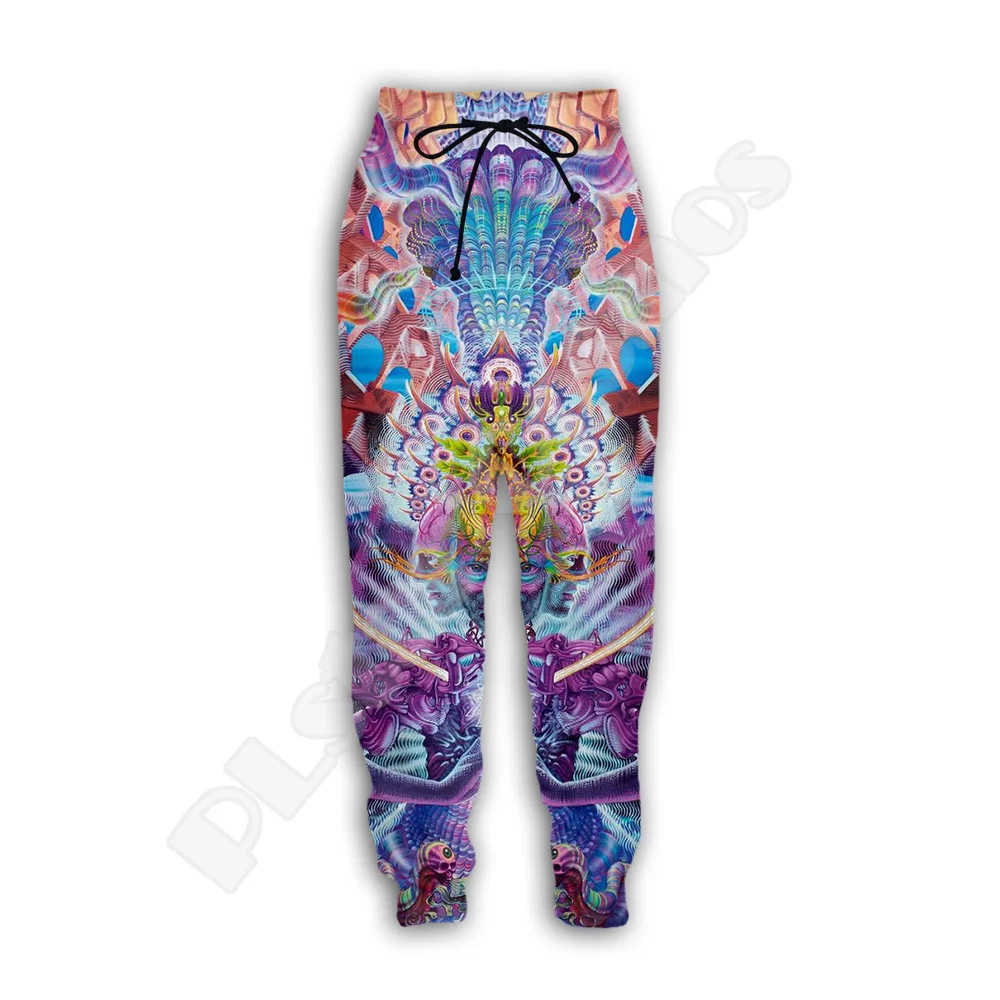 NewFashion Trippy Buddha Mandala Psychedelic Colorful Retro 3DPrint Men/Women Streetwear Joggers Pants Funny Casual Trousers X4