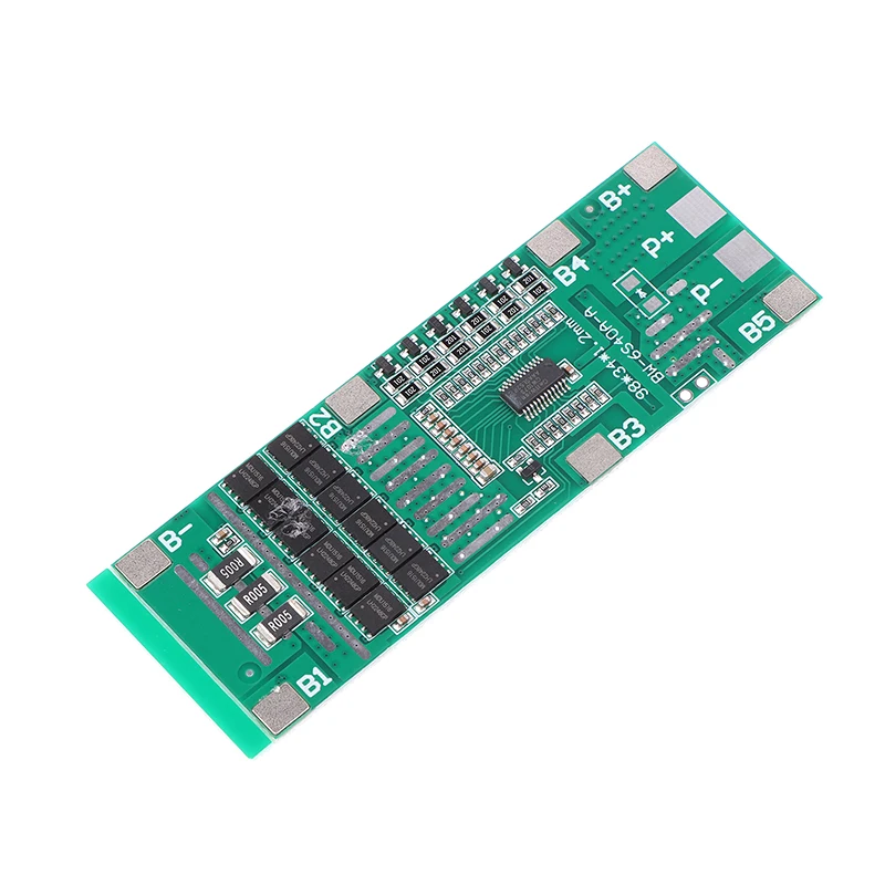 22V 24V 6S 40A 18650 Li-Ion Lithium Battery Poretect Board Solar Lighting Bms Pcb With Balance For Ebike Scooter