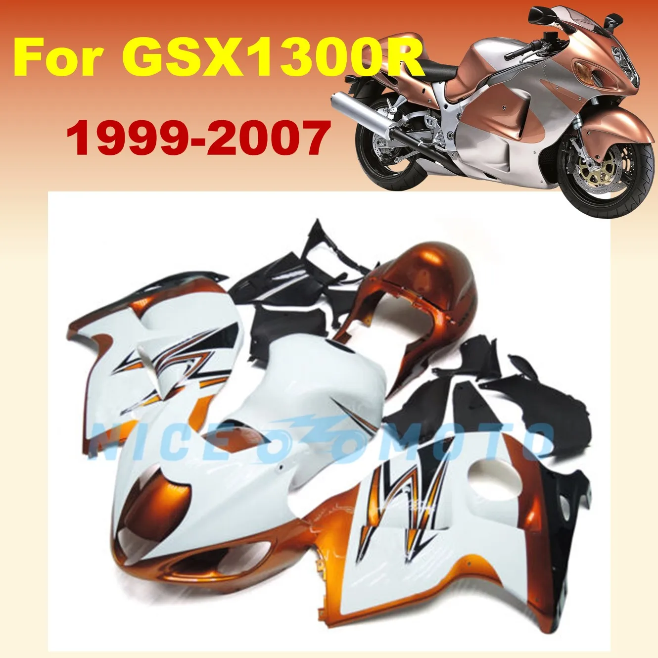 Bodywork Frame fairings kits Suitable For GSX1300R 1999 To 2007 Hayabusa gsxr1300 05 01 02 03 06 Injection Fairing