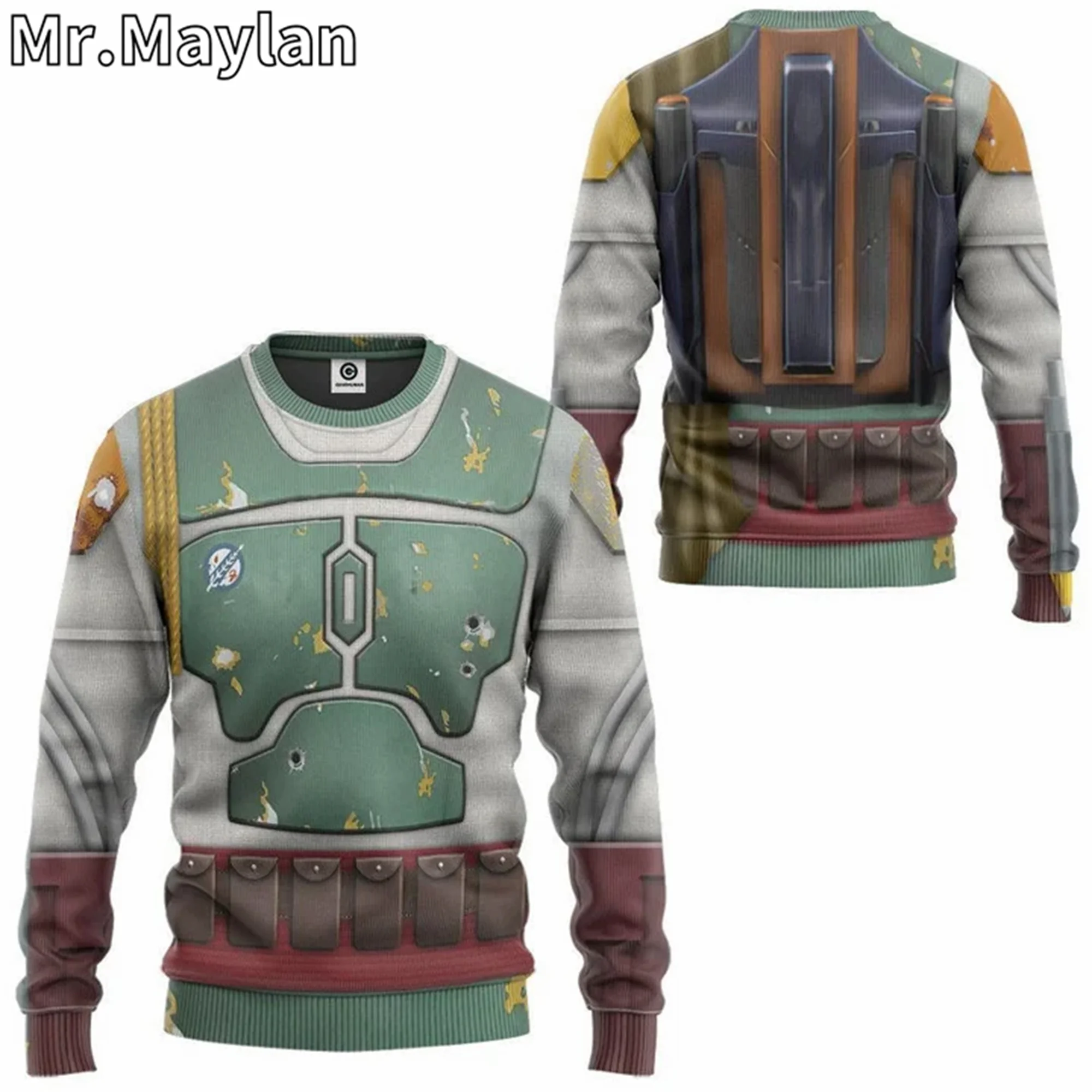 Cosplay 3D Full Printed Boba Fett  Jacket Men/women Hoodie Unisex Casual Boys Streetwear Sweatshirt Pullover Sudadera Hombre