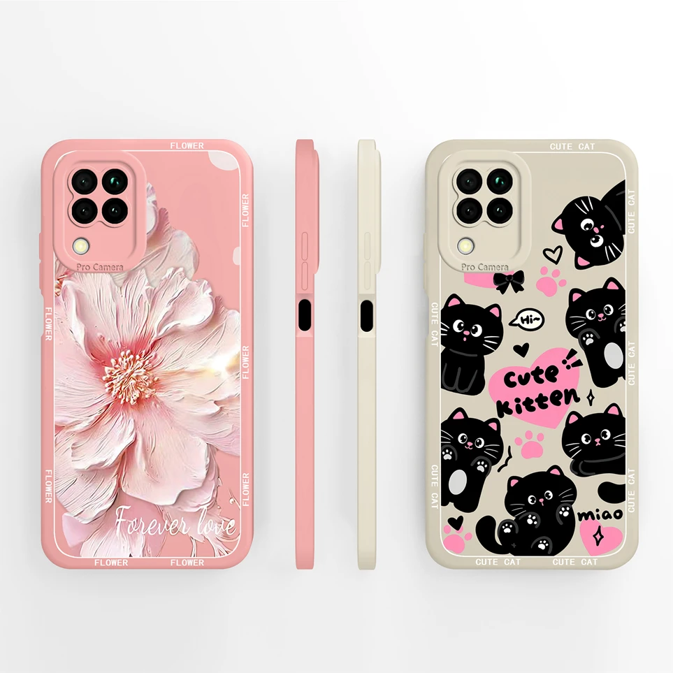 Case For Huawei Nova 7i 6SE P40 lite 4G Coque Cute Cherry Soft Silicone Shockproof Funda For Nova P40lite Nova6SE Capa 7i Cover view 3