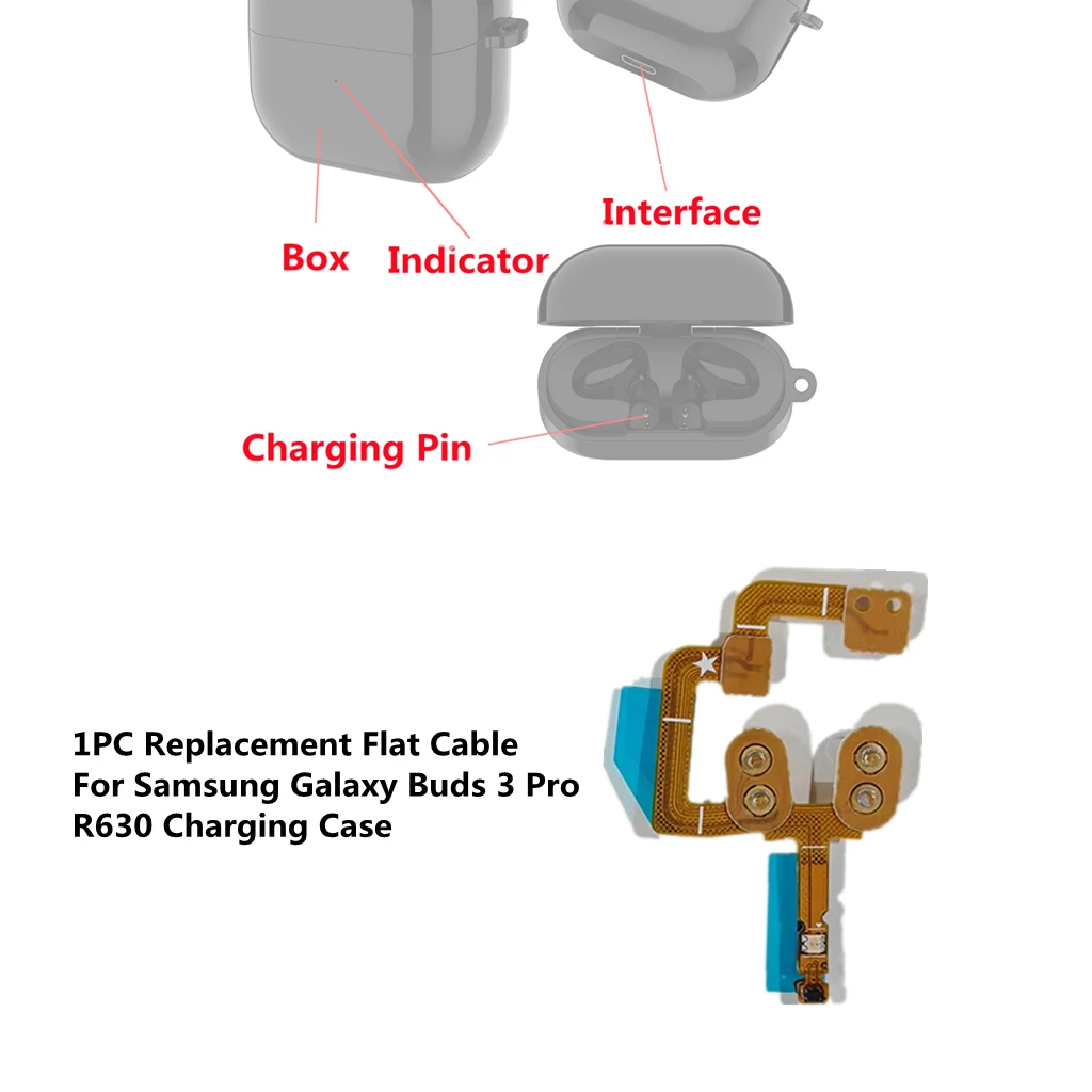 1pc Replacement Charging Contact Flex Cable for Samsung Gala