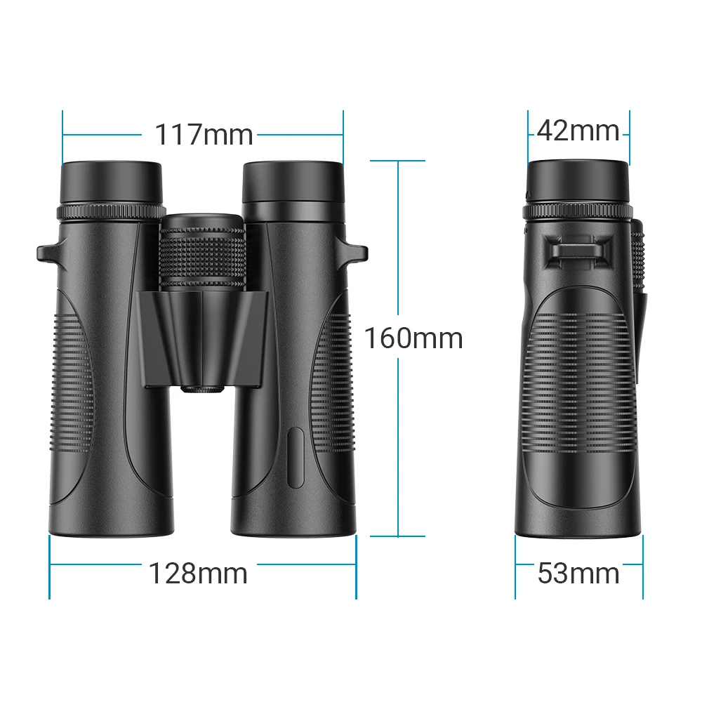 APEXEL 10x42 Binoculars, Adult High Magnification FMC Lens, BAK4 Prism IPX7 Waterproof