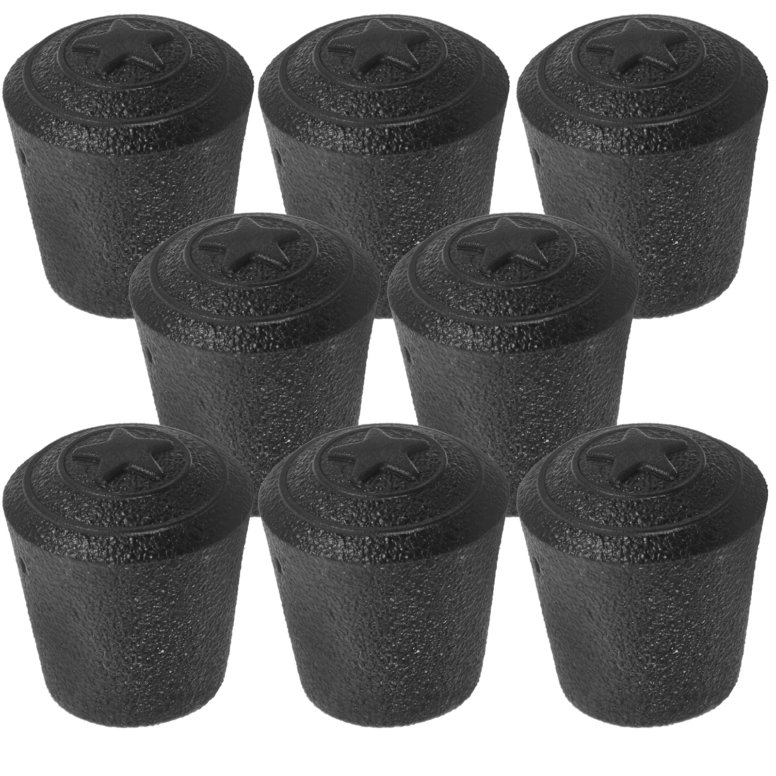 

8pcs 10mm Round Chair Foot Covers Rubber Leg Protectors for niture Tables Chairs Non Slip Durable Floor Protectors Soft Caps
