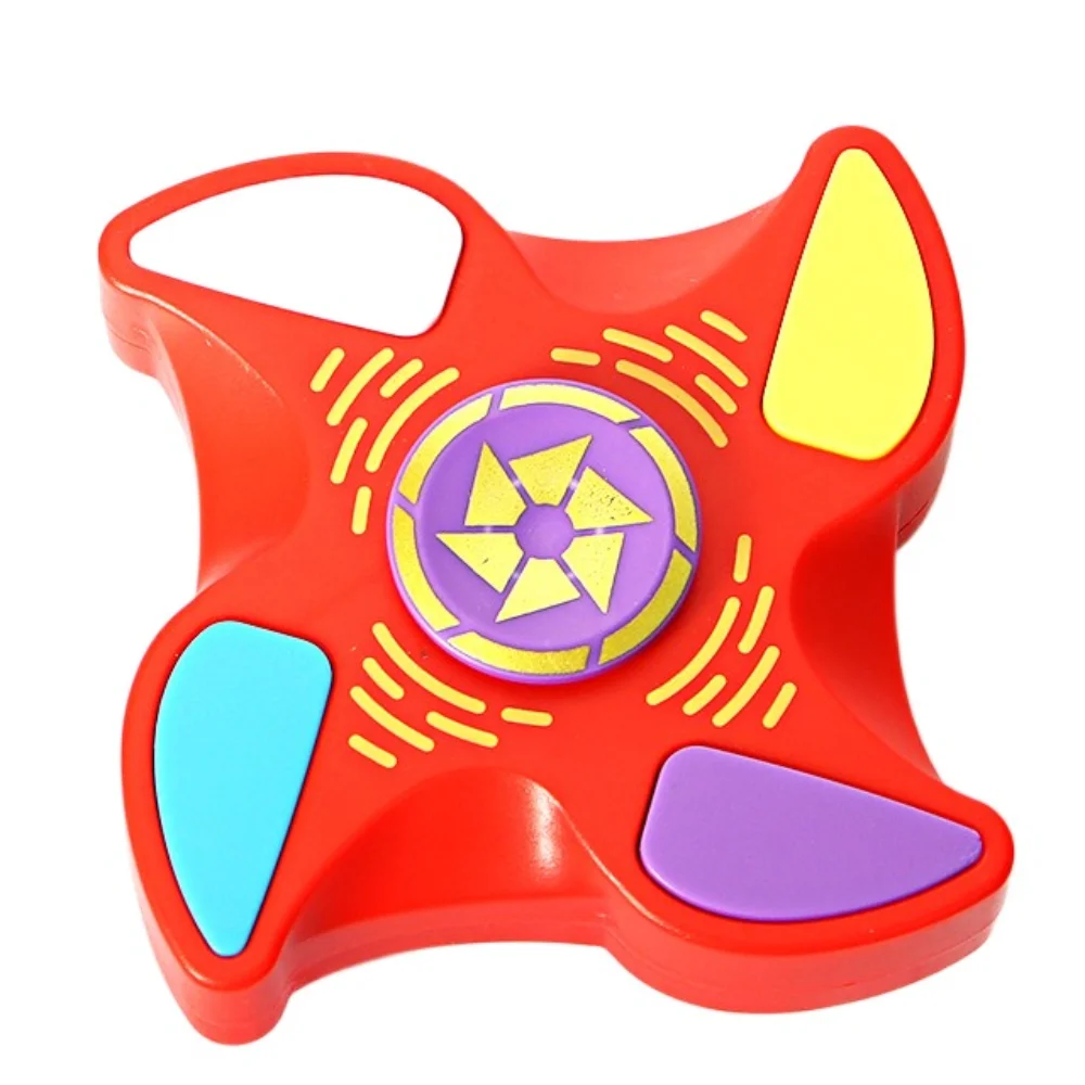 3 โหมดเกม Luminous Finger Gyroscope ของเล่นที่น่าสนใจเกม Groundhog ปลายนิ้ว Gyro เกมการศึกษา Sensory Hand Spinner ผู้ใหญ่