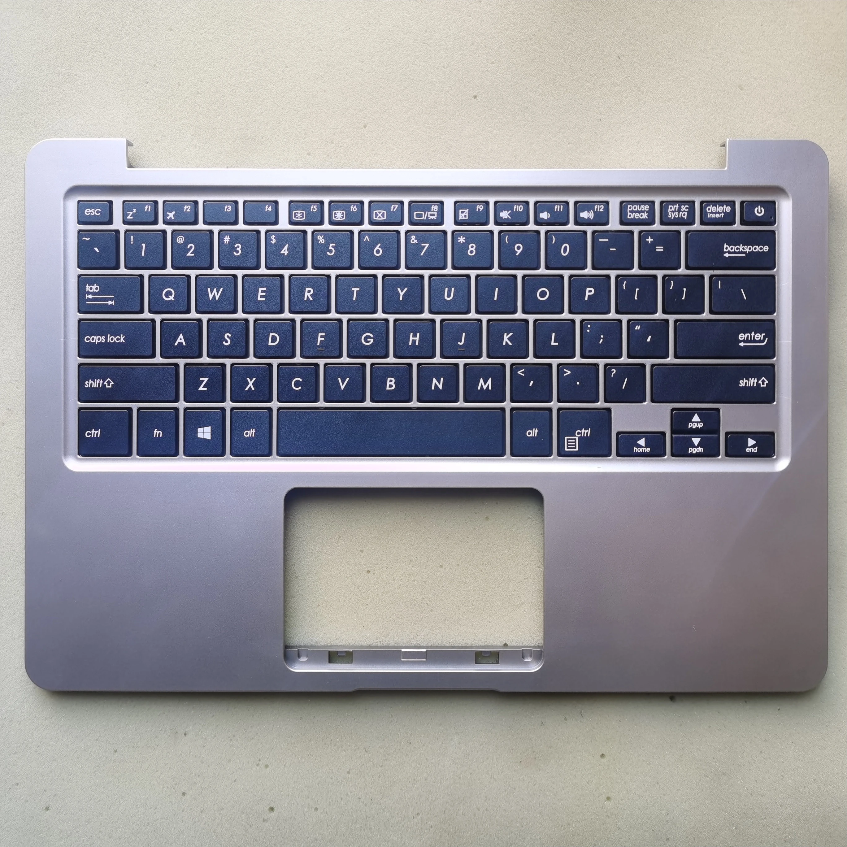 

Golden New laptop upper case cover palmrest with keyboard for ASUS S4100V X411 S4000V S410U R421U