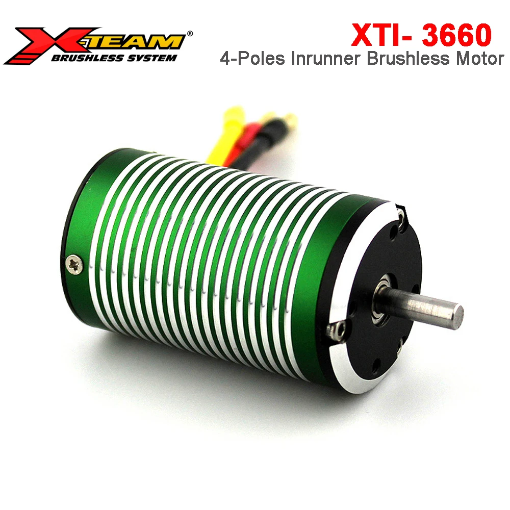 X-TEAM 3660 serie 1900KV 2100KV 2400KV 2700KV motore Brushless per 1/8 Buggy Monster Car 500-650mm RC Boat 80mm EDF