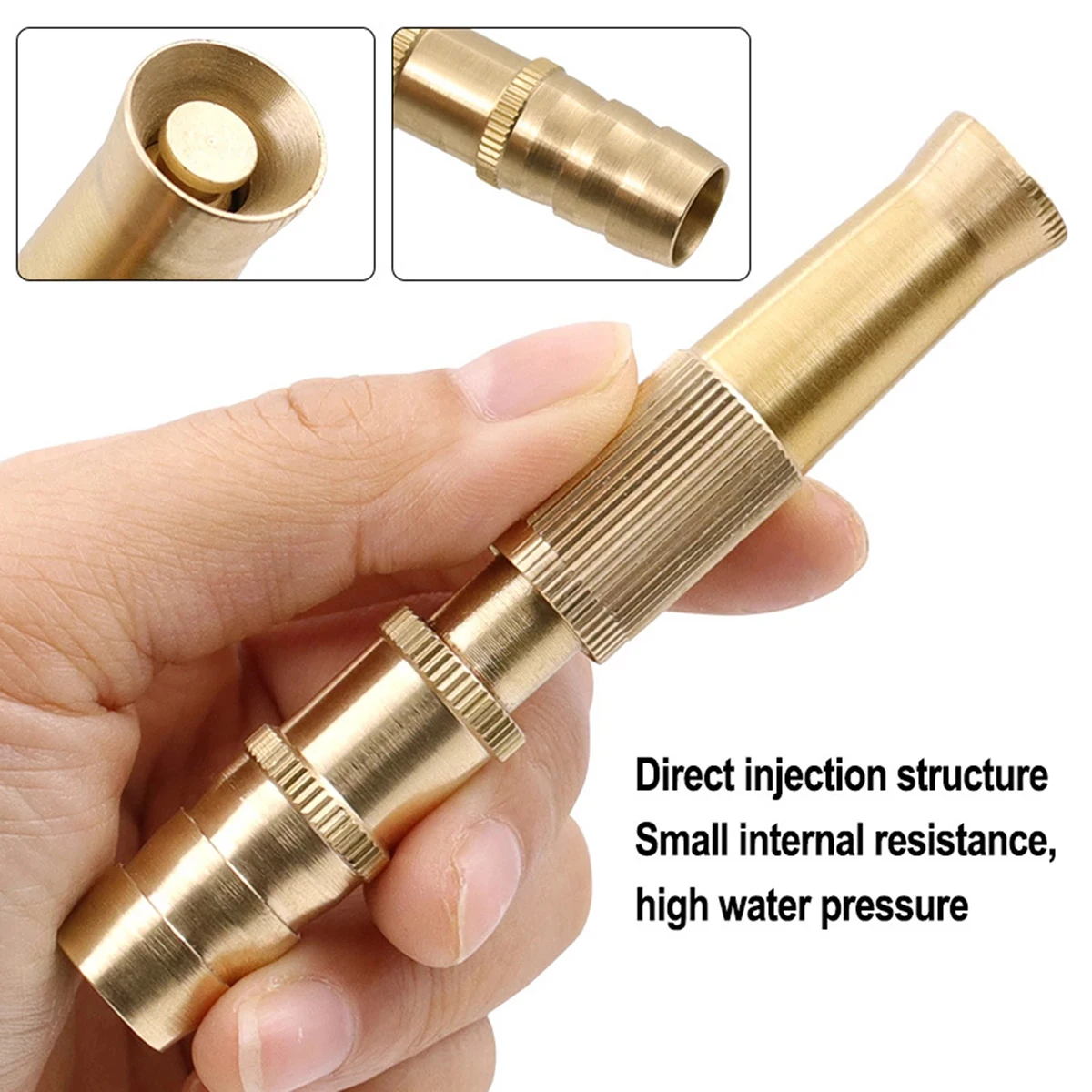 Adjustable Nozzle For High Pressure Garden Hose