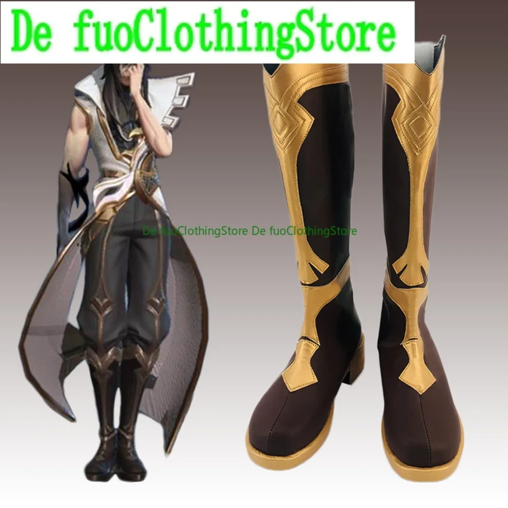 

DefuoClothing Honor Of Kings Sima Yi обувь для косплея аниме игры ролевые костюмы для Хэллоуина обувь ботинки