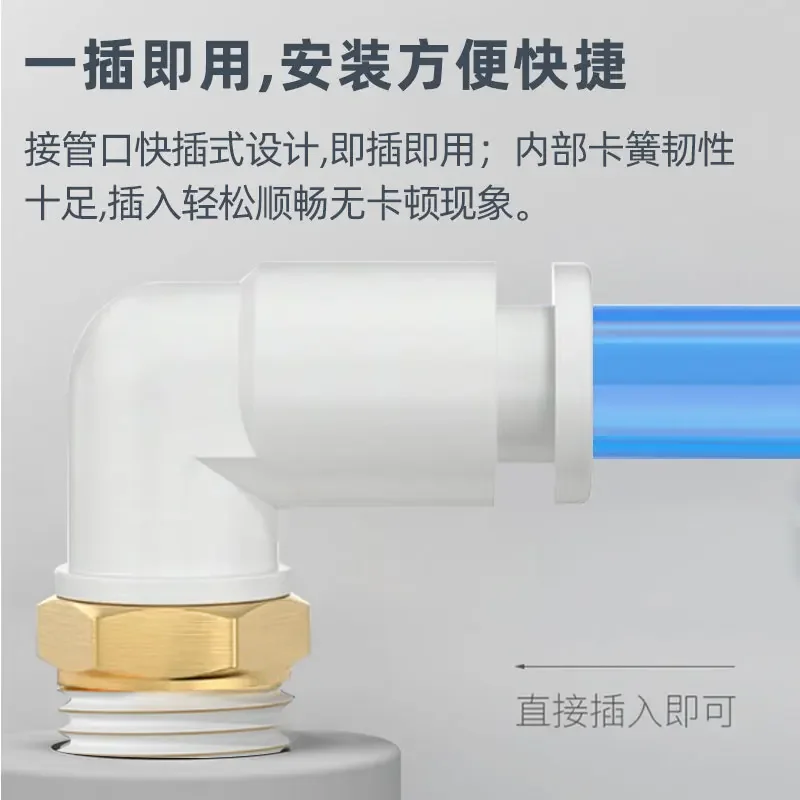 Right Angle Elbow Quick Insertion Pipe Connector KQ2L04 06 08 10 16 12-M5 01/02/03/04S