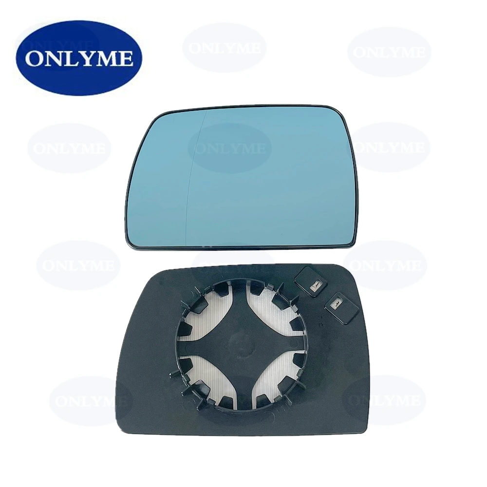 Wide Angle Heated Blue Mirror Glass For BMW X3 / E83  2004 2005 2006 2007 2008 2009 2010