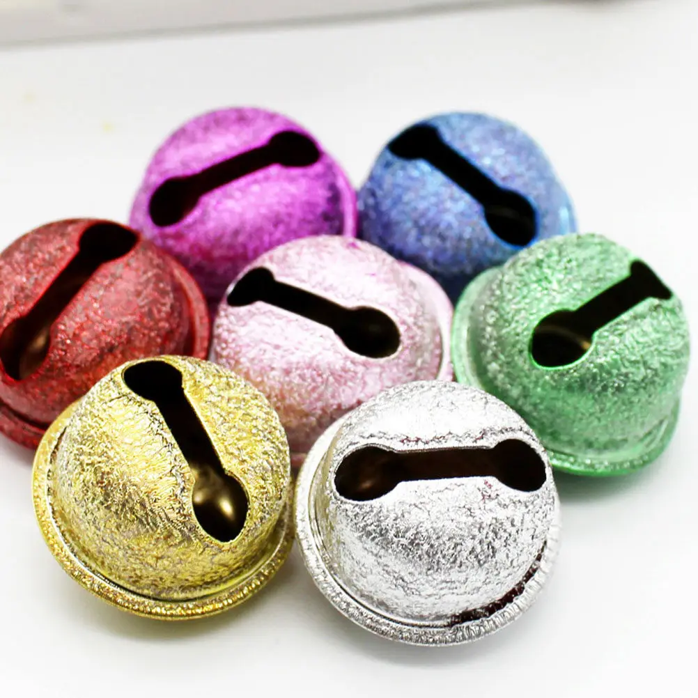 10Pcs Assorted Color Pet Collar Bells for Cats Small Dogs Decorative Sound Accessories for Walking Jogging Photo Sessions