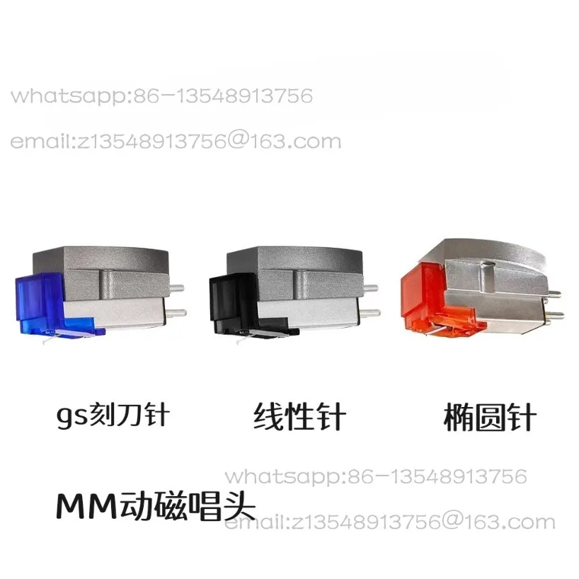 

Динамический стилус с магнитной головкой мм, керамический стержень, линейная игла, виниловая поющая головка