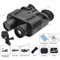 NV8000 3D Infrared Night Vision Binoculars Telescope 3000MAH Battery Head Mount Darkness Camera for Hunting Tactics Goggle