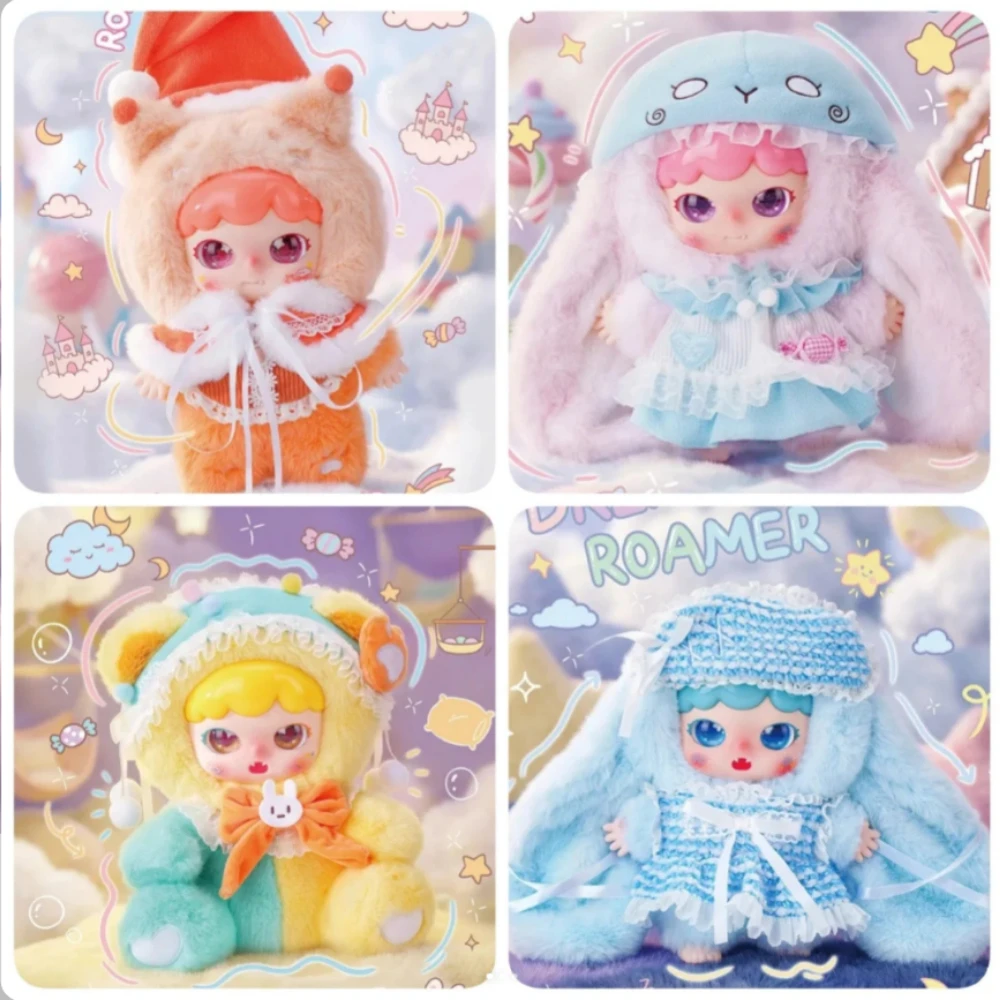 

Baby Three Joymiya Dreaming Journeys 400% Rubberized Plush Toys Cultural-themed Collectible Boxes Adorable Figurines Decorative