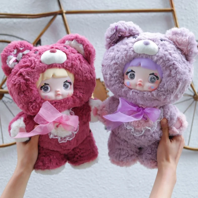 

Spot Nommi Nuomi 400% Goodnight Bear Series Plush Blind Box Cute Trendy Play Doll Fashion Cute Home Decoration Festival Gift