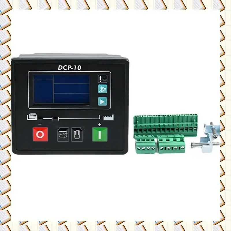 A14M DCP-10 Genset Controller เครื่องกําเนิดไฟฟ้าอัตโนมัติ Controller LCD แผงควบคุมดีเซล Genset อะไหล่ GU610A/W 8-35V