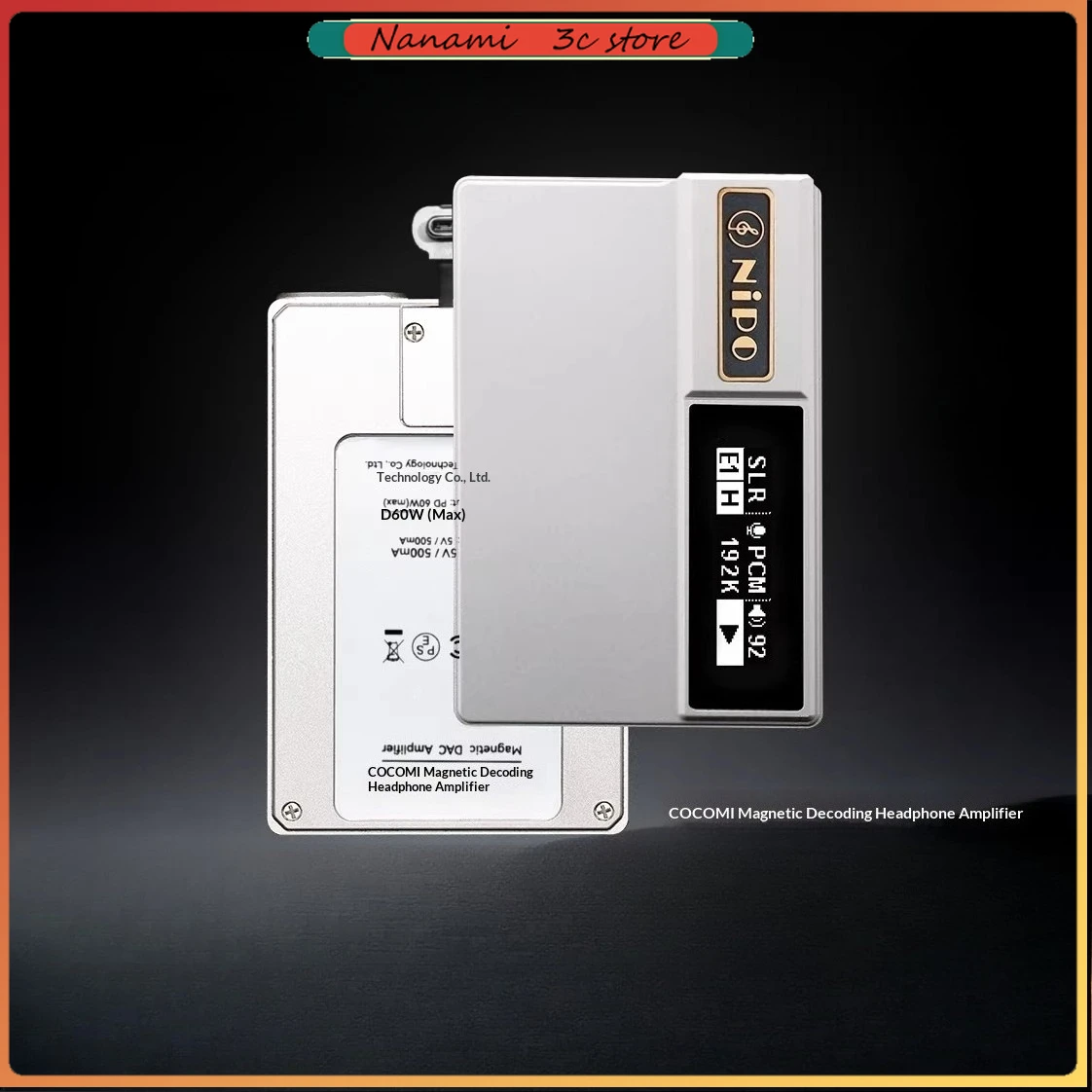 

New NiPO COCOM I Magnetic Mini Tail Decoding Headphone Amplifier Audiophile HiFi Portable Interface Hardening Slim DAC Amp Gifts