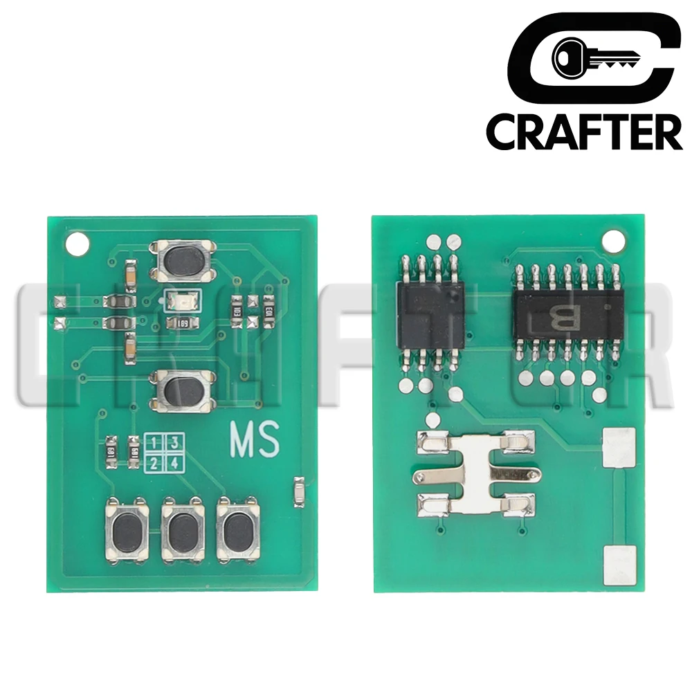 キークラフター SKE126-01 433MHz チップID 4D63 フリップリモートカーキー SKE126-A1 マツダ2 3 5 6 三菱システム対応