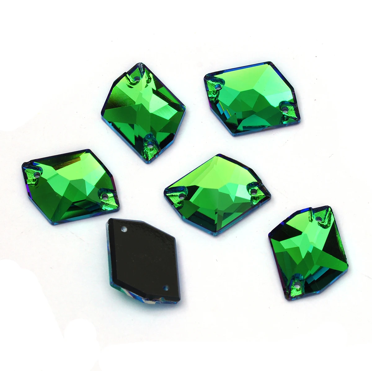 Pubrilex Cosmic Shape Aufnähbare Strasssteine aus K9-Glas mit abgeschrägten Kanten für Kleidung und Schmuckdekoration – Detail 27