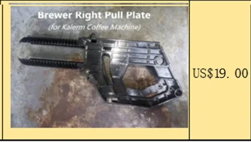 Los componentes/piezas de la cafetera KLM 1601 se utiliza para accesorios de cafetera KALERM
