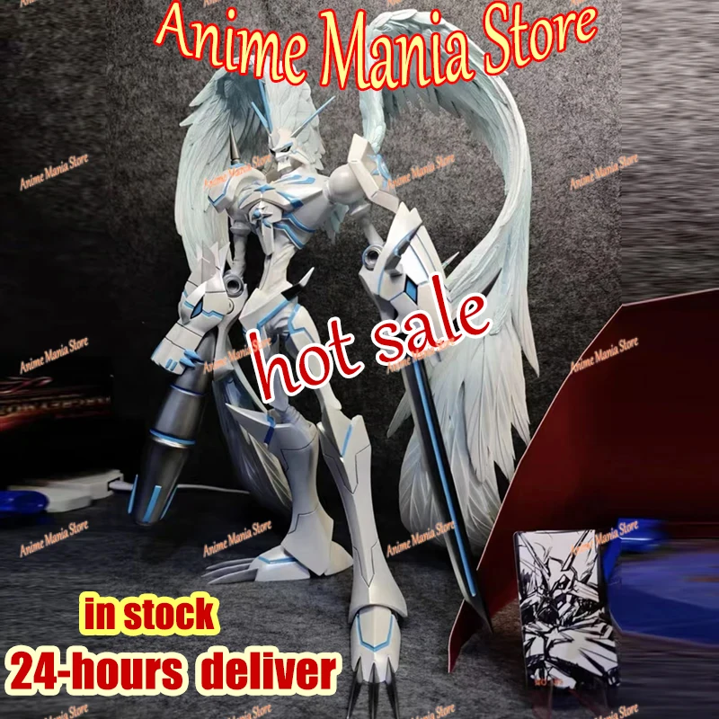 

IN STOCK Digimon Illustrated Omegamon Mercy Form GK Anime Action Figure PVC Statue Collection Second Anime Model Toys Gifts