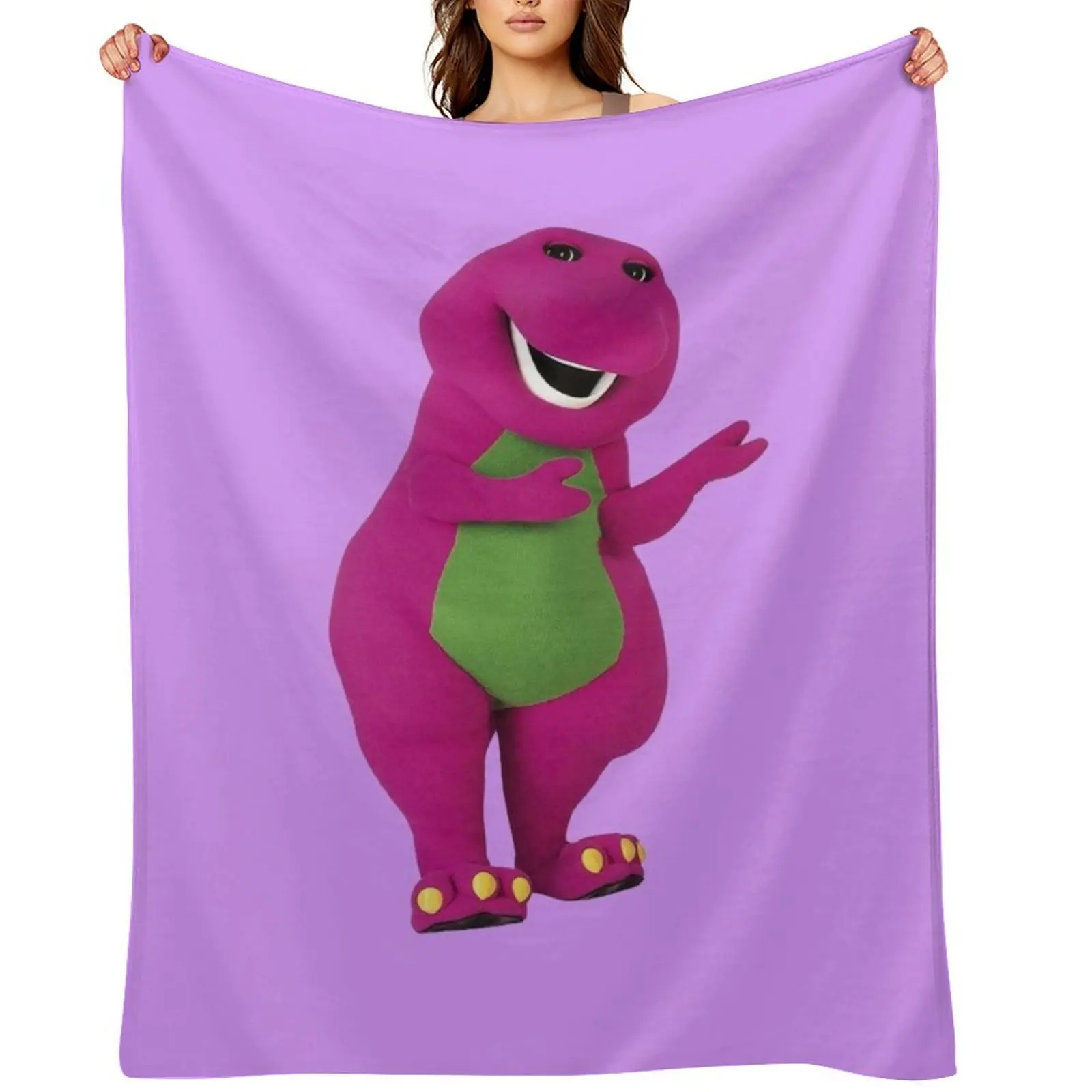 

Barney Throw Blanket Luxury Brand for winter Moving warm for winter Blankets