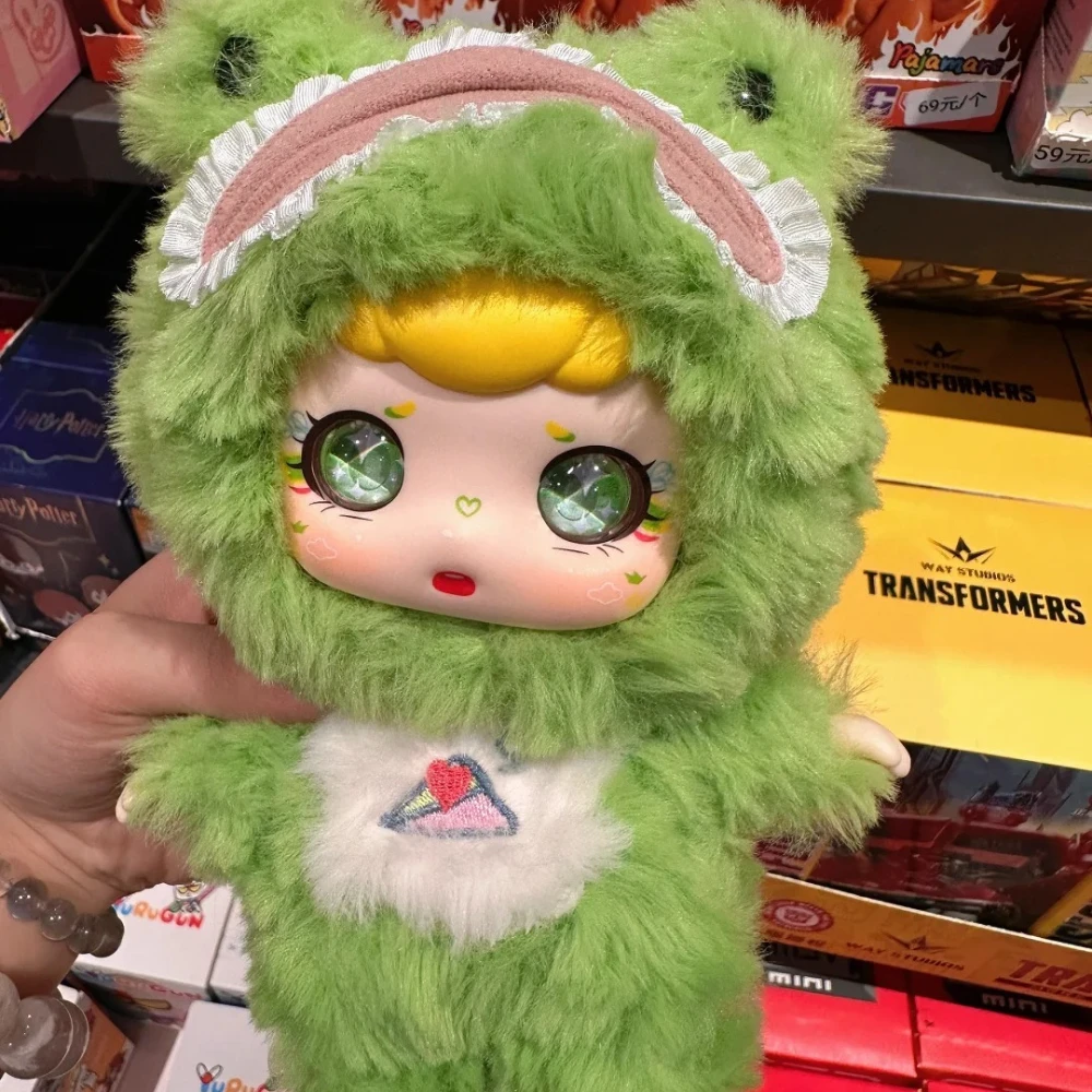 Puff Jungle Wonderland Series Plush Blind Box Collectible Surprise Mystery Box Vinyl Dolls Bag Pendant Plush Keychains Girl Gift