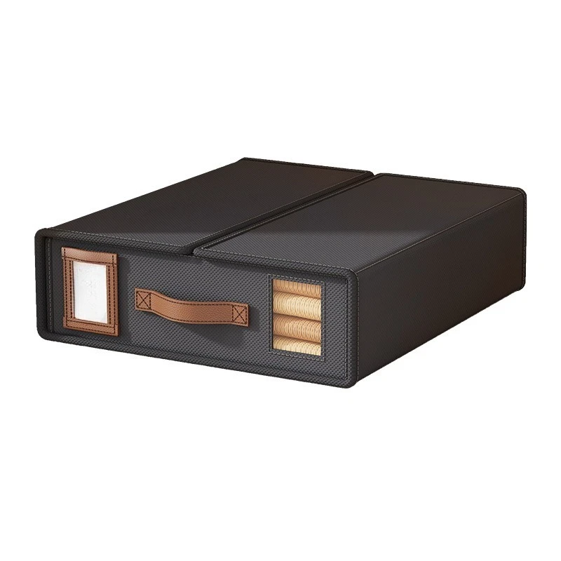 

Простыня из нетканого материала, ящик для хранения из четырех частей, улучшенный ящик для хранения с кожаной ручкой, ящик для хранения ящика